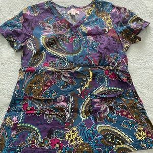 Koi Stretch Scrub Top